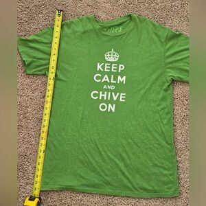 Men’s Keep Calm and Chive On T-Shirt